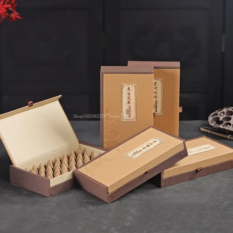 32pcs Gift Box Contains Natural Backflow Incense Tower Incense DIY Indoor Tea Ceremony Lasting Incense To Purify The Air
32pcs Gift Box Contains Natural Backflow Incense Tower Incense DIY Indoor Tea Ceremony Lasting Incense To Purify The Air