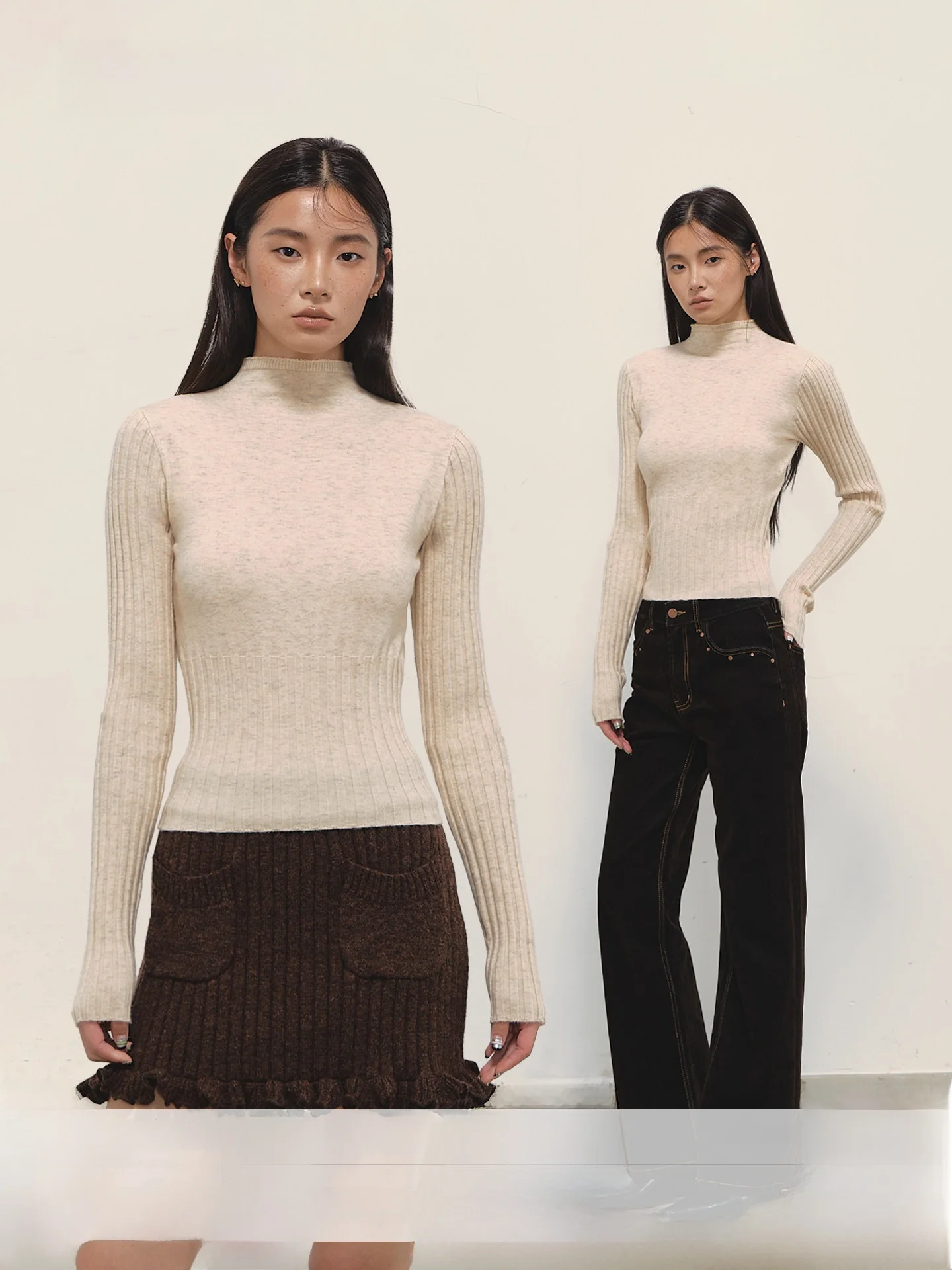 Gowirel Women's Wool Silk Blend Base Layer Sweater One-Piece f High Collar Knitwear Warm Autumn Winter Faion Commute ...
Gowirel Women's Wool Silk Blend Base Layer Sweater One-Piece f High Collar Knitwear Warm Autumn Winter Faion Commute ...