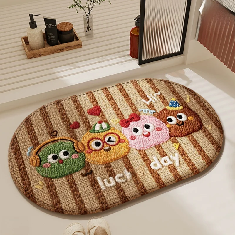 Qui Dry противоскользящий льняной коврик с изображением баторома, ковер с рисунком баторома, впитывающий напольный коврик для входа в большой комнате, домашний декор
Qui Dry противоскользящий льняной коврик с изображением баторома, ковер с рисунком баторома, впитывающий напольный коврик для входа в большой комнате, домашний декор