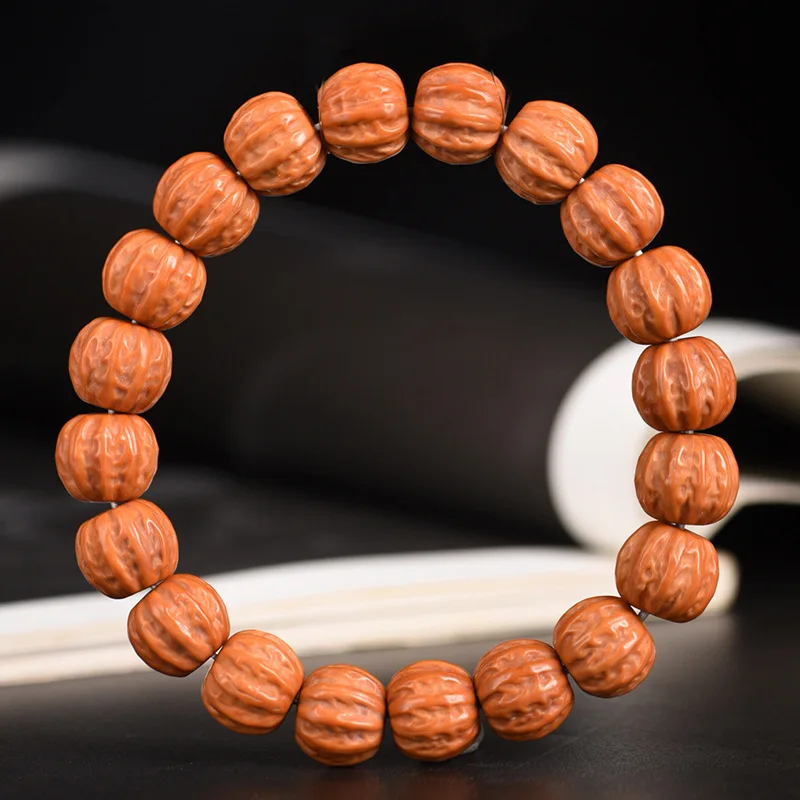 Carved Monkey Head Jingbaleng Bracelet Wenwan Prayer Beads Pumpkin Shape Single Circle Wristband for Men and Women Gifts
Carved Monkey Head Jingbaleng Bracelet Wenwan Prayer Beads Pumpkin Shape Single Circle Wristband for Men and Women Gifts