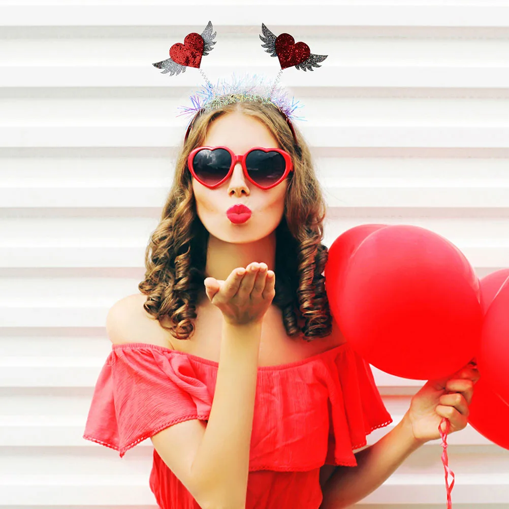 2pcs Heart Headbands for Women Girls Valentine Party Accessories Comfortable Premium Material Hair Hoop Headdress
2pcs Heart Headbands for Women Girls Valentine Party Accessories Comfortable Premium Material Hair Hoop Headdress