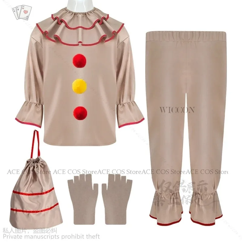 Новый аниме-фильм, клоун, ролевая игра, хит продаж, американская история ужасов, ремесло, косплей, костюм на Хэллоуин C1; s'6, y; 9'b,5;
Новый аниме-фильм, клоун, ролевая игра, хит продаж, американская история ужасов, ремесло, косплей, костюм на Хэллоуин C1; s'6, y; 9'b,5;