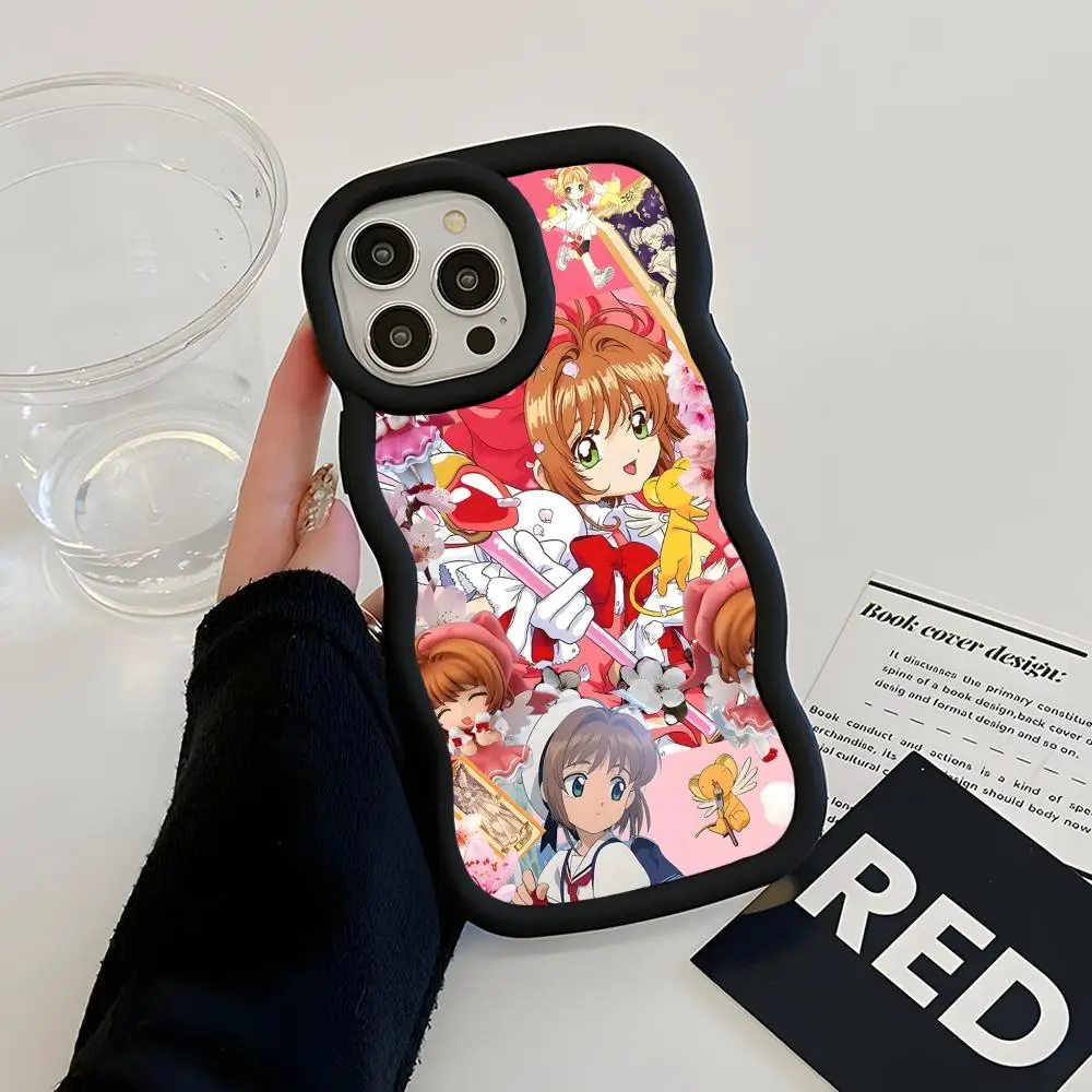 Cardcaptor Sakura Kinomoto Phone Case for iPhone 17 16 15 14 13 12 11 Air Pro Max Plus Black Soft TPU Wavy Edge Cover
Cardcaptor Sakura Kinomoto Phone Case for iPhone 17 16 15 14 13 12 11 Air Pro Max Plus Black Soft TPU Wavy Edge Cover