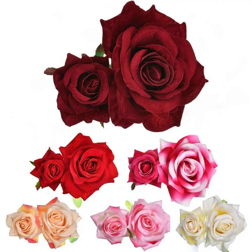Girls Handmade Festival Bridal Flower Hair Clip Double Rose Hairpin Bridesmaid Hair Jewelry Wedding Accessories
Girls Handmade Festival Bridal Flower Hair Clip Double Rose Hairpin Bridesmaid Hair Jewelry Wedding Accessories