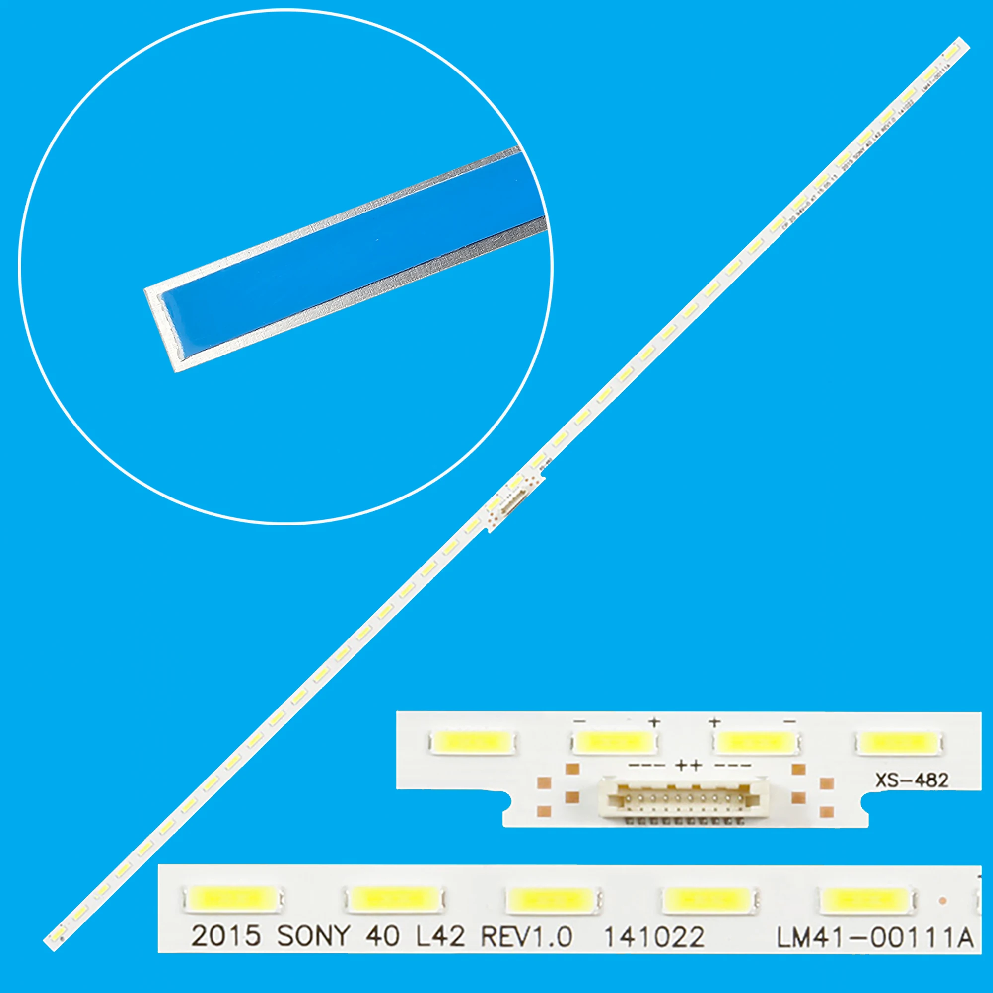 1/5/10 kit LED Backlight strip for SONY KDL-40R453C KDL-40R510C KDL-40R550C KDL-40W705C LM41-00111A NS5S400VND02 4-564-297
1/5/10 kit LED Backlight strip for SONY KDL-40R453C KDL-40R510C KDL-40R550C KDL-40W705C LM41-00111A NS5S400VND02 4-564-297