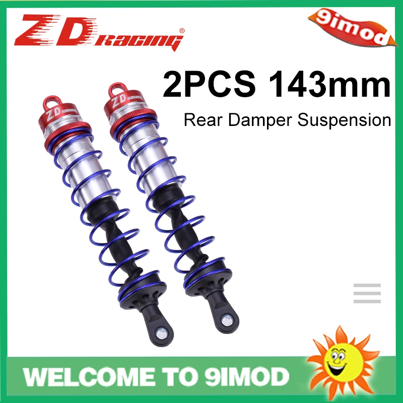 2 шт. задних амортизаторов ZD Racing 143 мм, красные, для радиоуправляемых машин HSP 1/8
2 шт. задних амортизаторов ZD Racing 143 мм, красные, для радиоуправляемых машин HSP 1/8