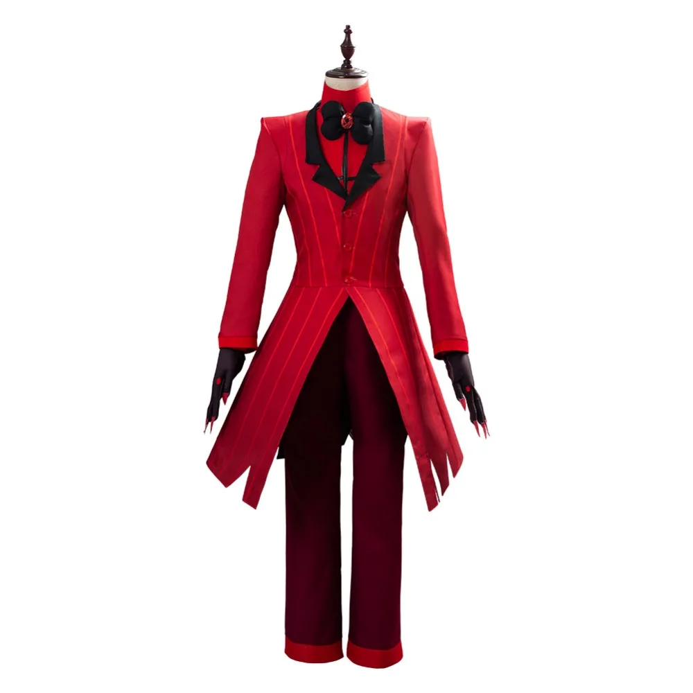 Custom Made Size Anime Alastor Cosplay Costume Haz bin Red Suit Cosplay Hotel Uniform For Adult Women Men Suits Halloween
Custom Made Size Anime Alastor Cosplay Costume Haz bin Red Suit Cosplay Hotel Uniform For Adult Women Men Suits Halloween