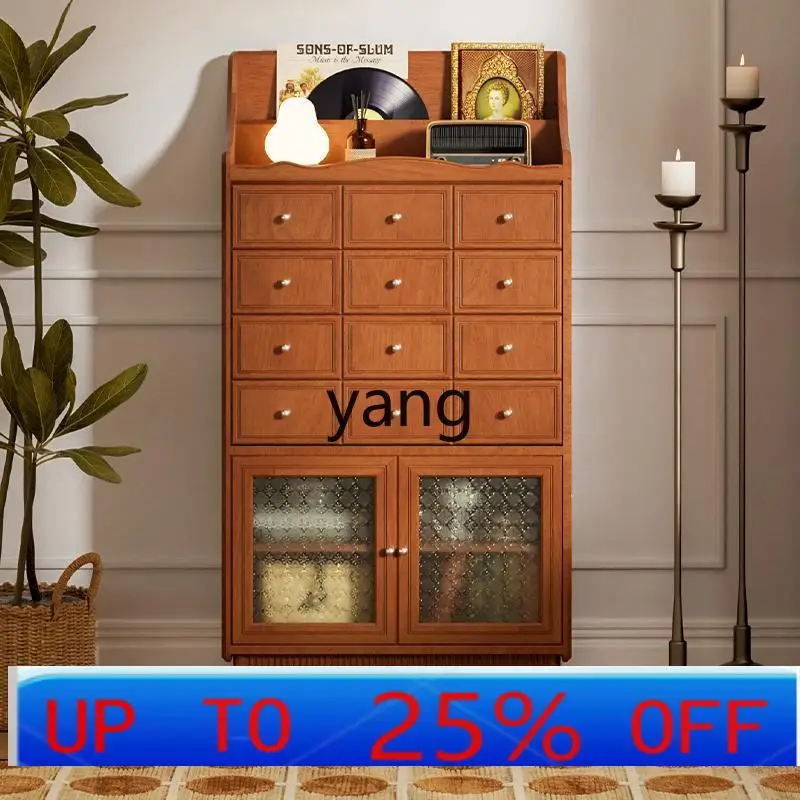 LH retro solid wood chest, living room against the wall storage locker, household bedroom bedside cabinet
LH retro solid wood chest, living room against the wall storage locker, household bedroom bedside cabinet