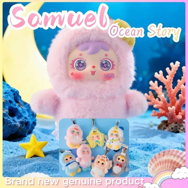 Серия Samuel Ocean Story Mystery Blind Box, милая мягкая плюшевая кукла, кулон, креативный брелок-сюрприз для девочек, практичный подарок на день рождения
Серия Samuel Ocean Story Mystery Blind Box, милая мягкая плюшевая кукла, кулон, креативный брелок-сюрприз для девочек, практичный подарок на день рождения