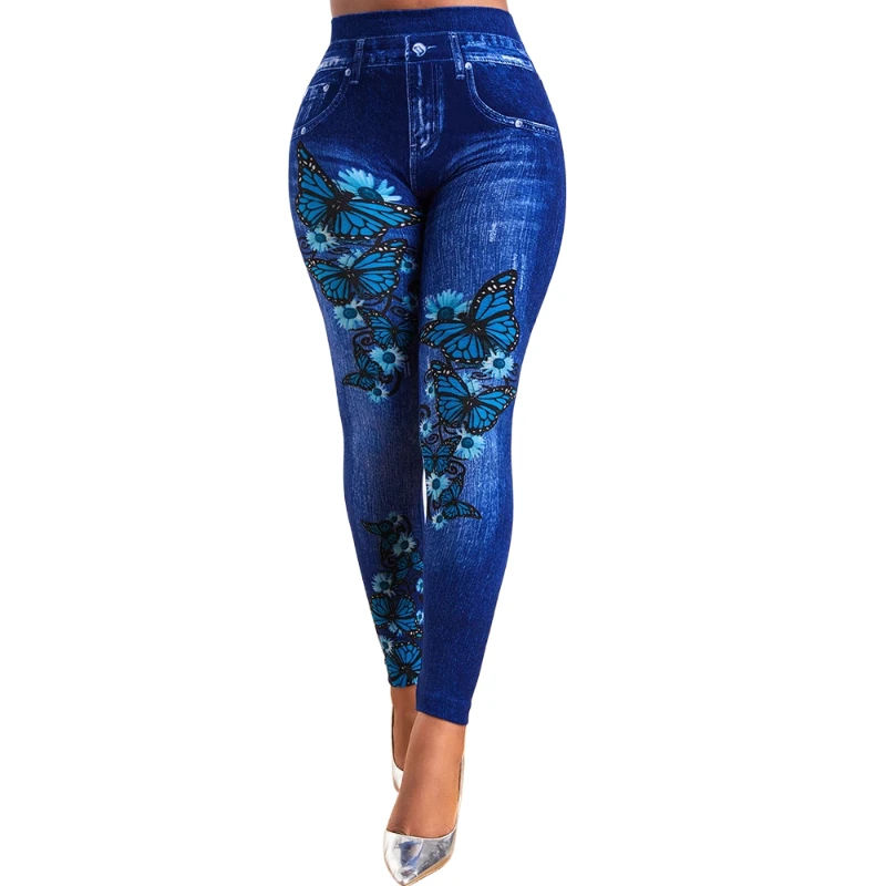 High Waist Stretchy Legging Plus Size Oversized Women Denim Look Skinny Jeggings Ladies Fashion Print Pencil Pants Clothing
High Waist Stretchy Legging Plus Size Oversized Women Denim Look Skinny Jeggings Ladies Fashion Print Pencil Pants Clothing