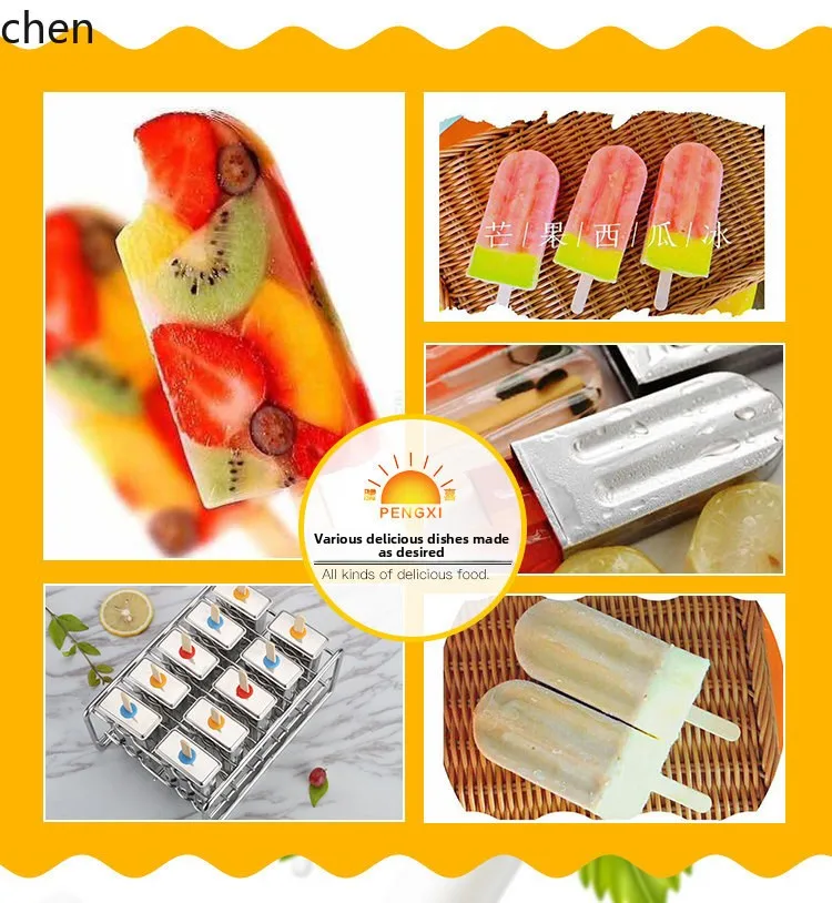 DSA household 304 stainless steel ice cream mold, popsicle mold, ice pop mold, ice bar mold
DSA household 304 stainless steel ice cream mold, popsicle mold, ice pop mold, ice bar mold