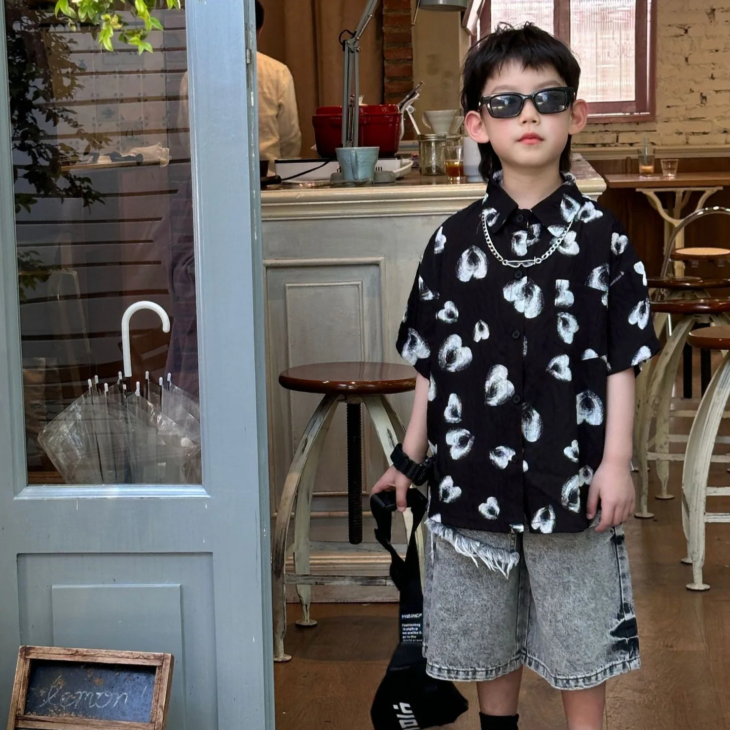 Summer 2024 Children Boys T-shirts Cotton Full Printed Short Sleeve Baby Boys Tops Loose Thin Turn Down Collar Little Boys Tees
Summer 2024 Children Boys T-shirts Cotton Full Printed Short Sleeve Baby Boys Tops Loose Thin Turn Down Collar Little Boys Tees