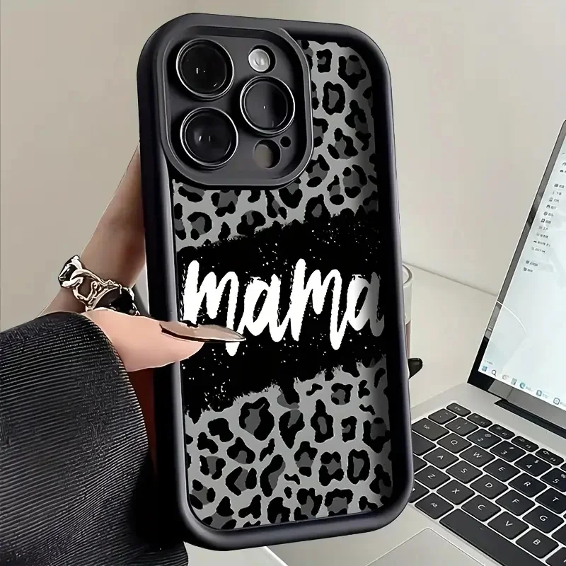 Leopard mama Black Soft Phone Case for iPhone 16 15 14 13 13 11 Pro Max X XS XR 7 8 15 16 Plus Matte drop-proof Cover Gift
Leopard mama Black Soft Phone Case for iPhone 16 15 14 13 13 11 Pro Max X XS XR 7 8 15 16 Plus Matte drop-proof Cover Gift