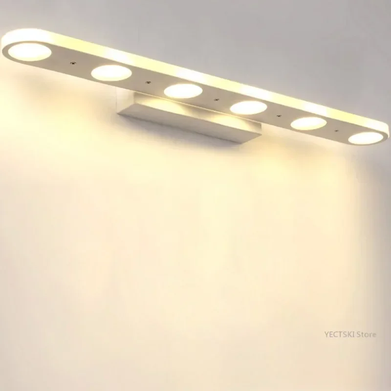 GHEUVNJ Nordic mirror headlights, cabinet lights, bathroom acrylic murals, minimalist makeup table, waterproof LED toilet wall
GHEUVNJ Nordic mirror headlights, cabinet lights, bathroom acrylic murals, minimalist makeup table, waterproof LED toilet wall