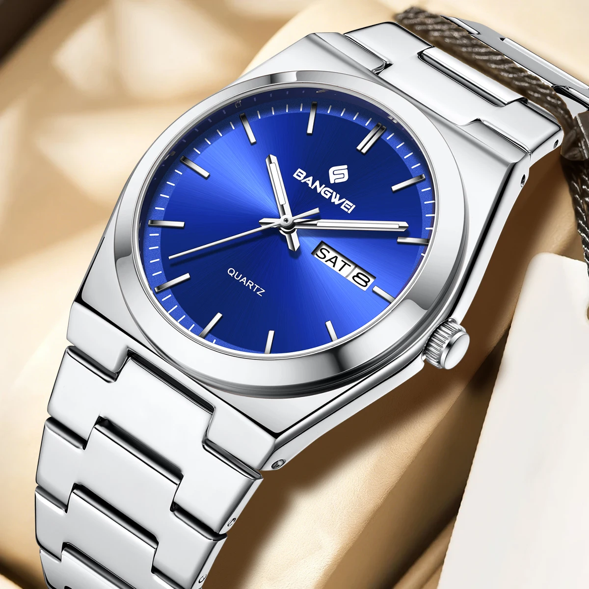 Bangwei Ultra Thin Quartz Watch Men Women Minimalist Style Waterproof Luminous Wristwatch Comfortable Strap Daily Office Gift
Bangwei Ultra Thin Quartz Watch Men Women Minimalist Style Waterproof Luminous Wristwatch Comfortable Strap Daily Office Gift