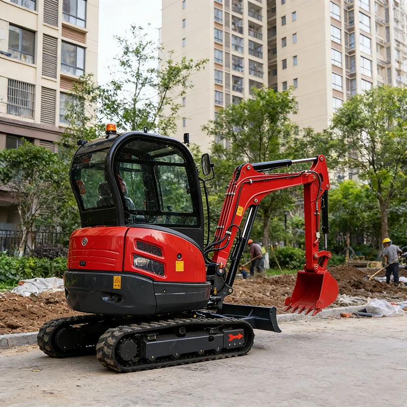 Portable Micro Excavator with Hydraulic Outriggers for Enhanced Stability During Operation
Portable Micro Excavator with Hydraulic Outriggers for Enhanced Stability During Operation