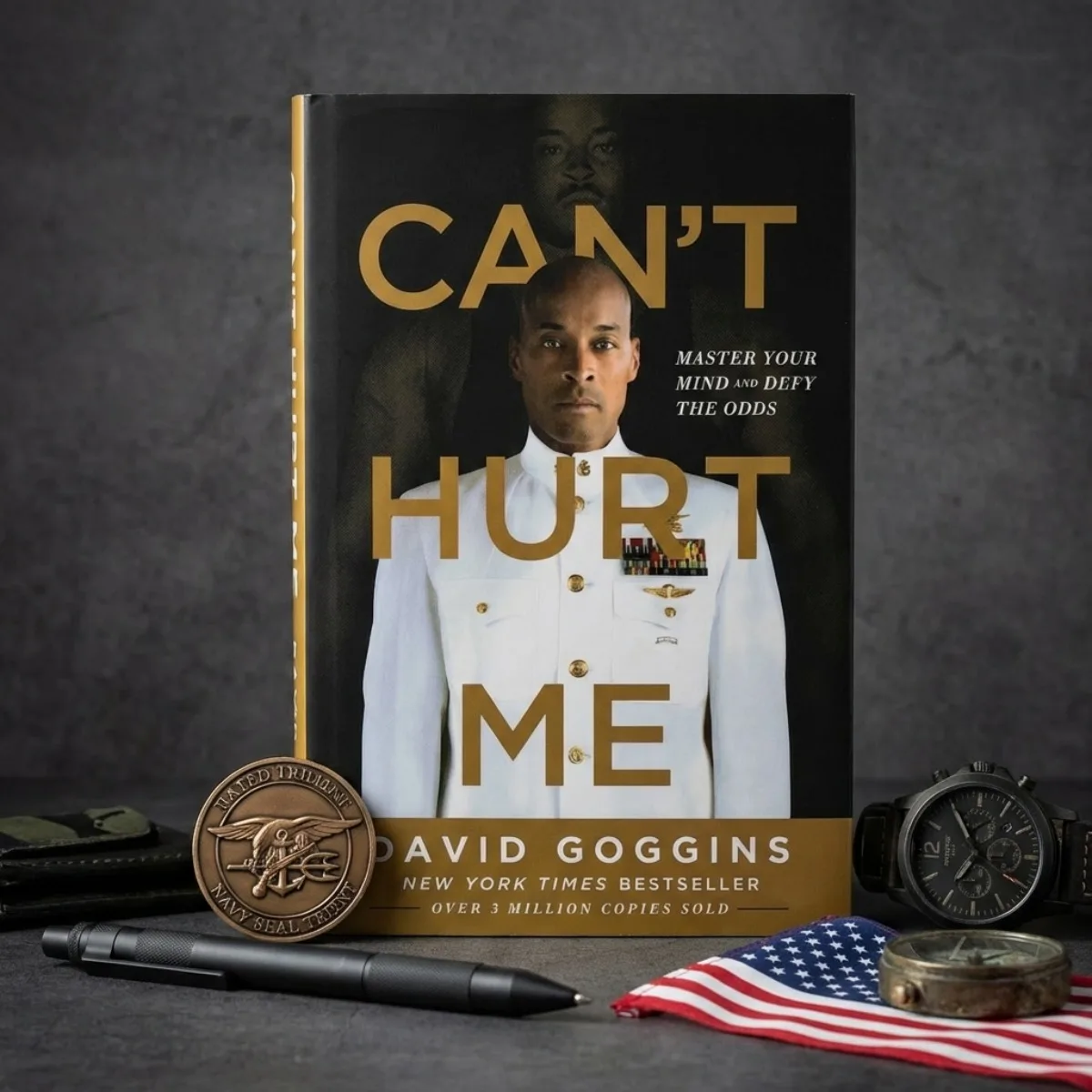 Can't Hurt Me By David Goggins - Self-Help Motivational Book for Personal Growth & Mental Strength Training
Can't Hurt Me By David Goggins - Self-Help Motivational Book for Personal Growth & Mental Strength Training