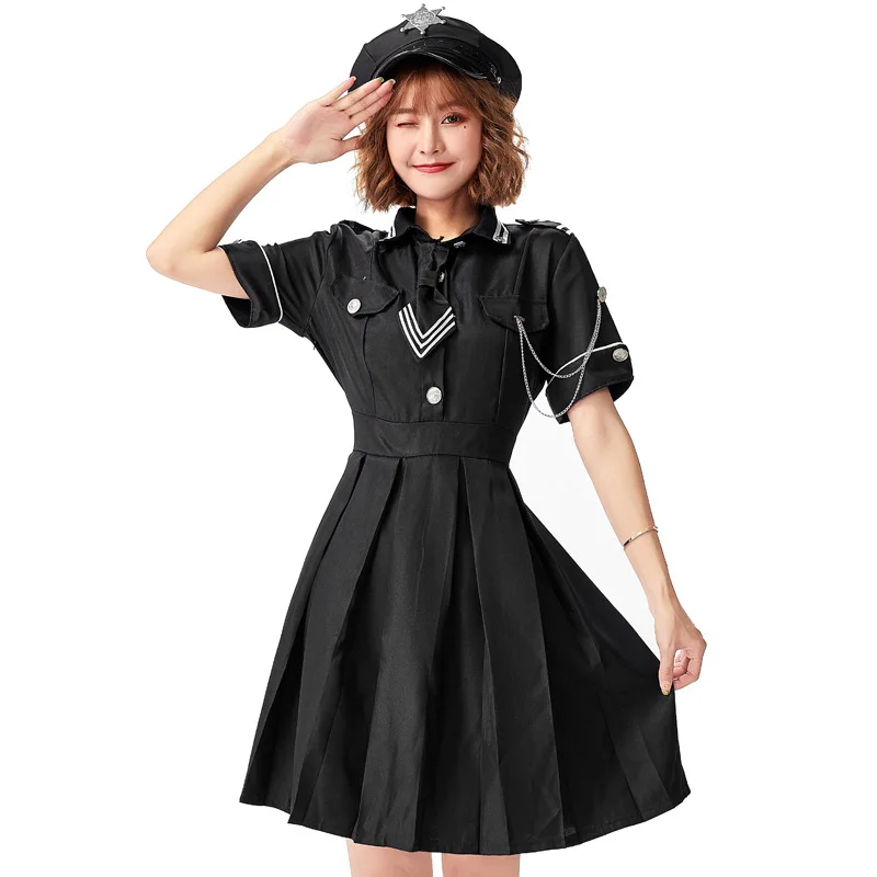 Костюм для косплея японских полицейских, женщин
Костюм для косплея японских полицейских, женщин