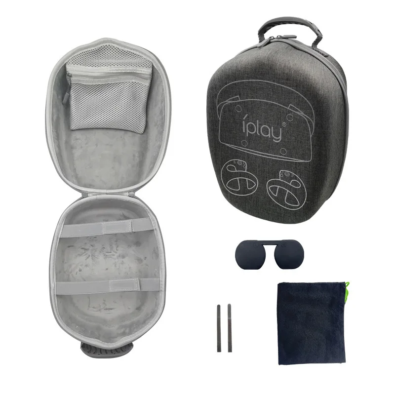 HOT Upgrade VR Accessories For PS VR2 portable zipper storage bag with lens protection cover+storage bag EVA protection hard bag
HOT Upgrade VR Accessories For PS VR2 portable zipper storage bag with lens protection cover+storage bag EVA protection hard bag