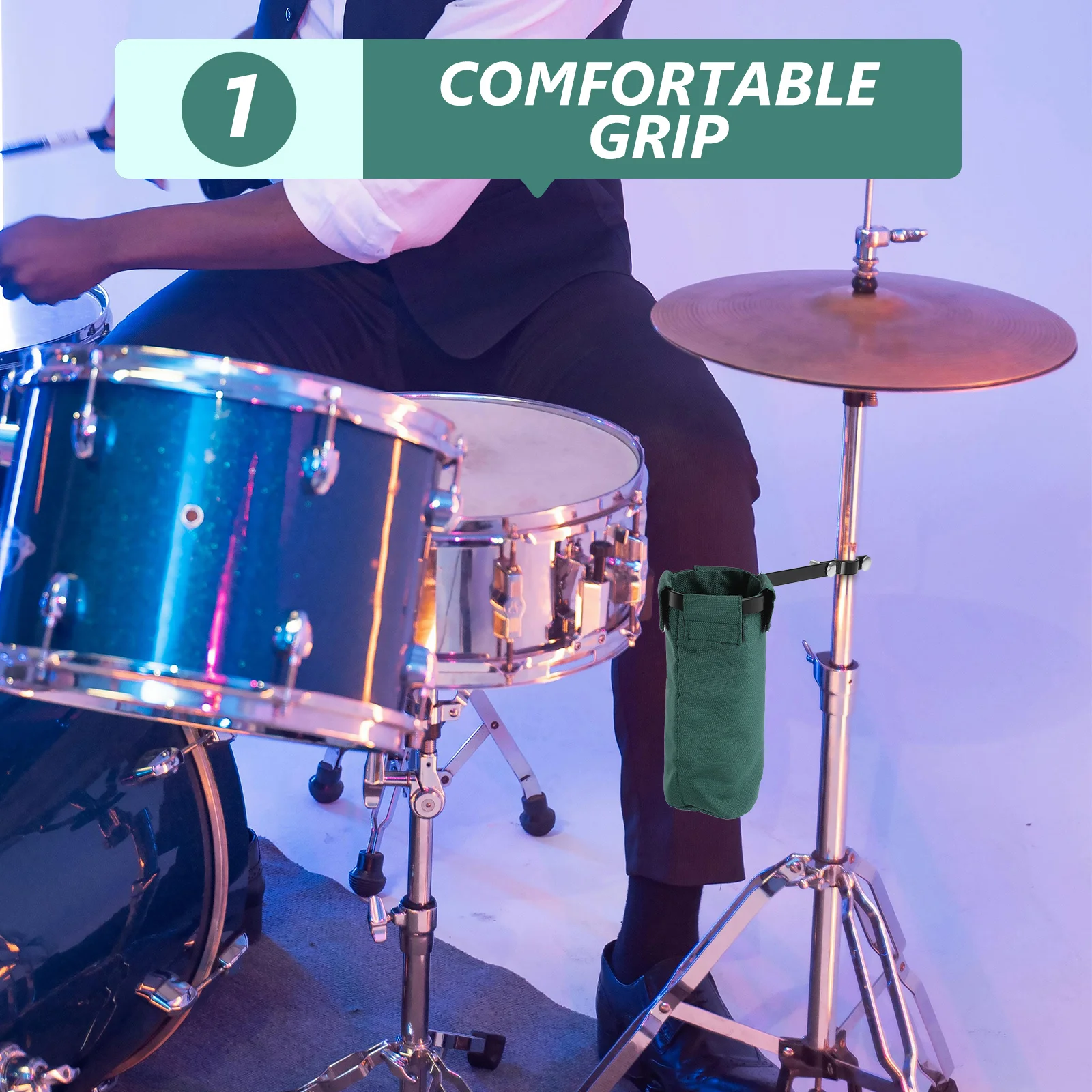 Drumstick Bag Durable Portable Cloth Storage Case For Drumsticks Lightweight Holder For Percussion Instruments Practice
Drumstick Bag Durable Portable Cloth Storage Case For Drumsticks Lightweight Holder For Percussion Instruments Practice