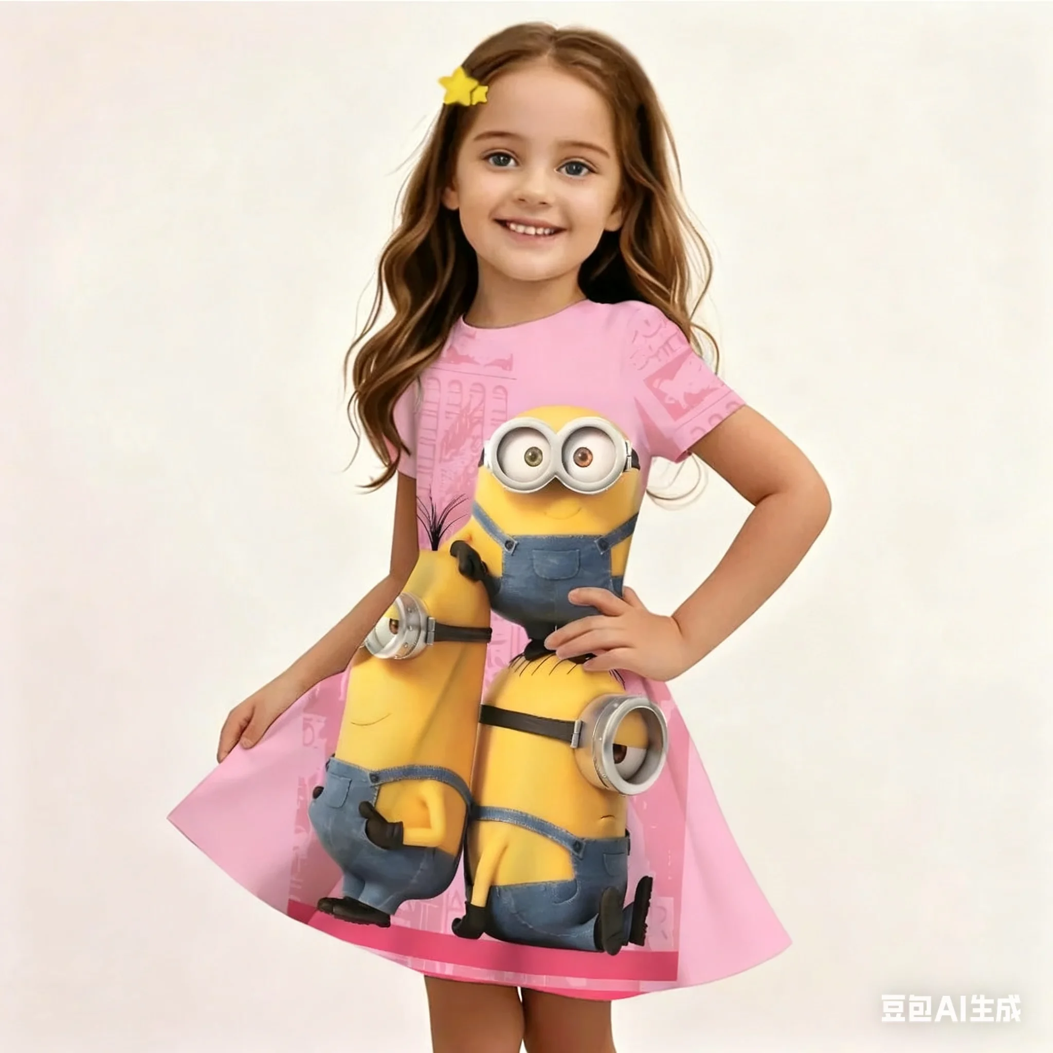 2025 New Minions 3d Cute Print Dress Summer For Girls Kids Bob Cartoon Airy Fabric Casual Fashionable Hot Selling
2025 New Minions 3d Cute Print Dress Summer For Girls Kids Bob Cartoon Airy Fabric Casual Fashionable Hot Selling