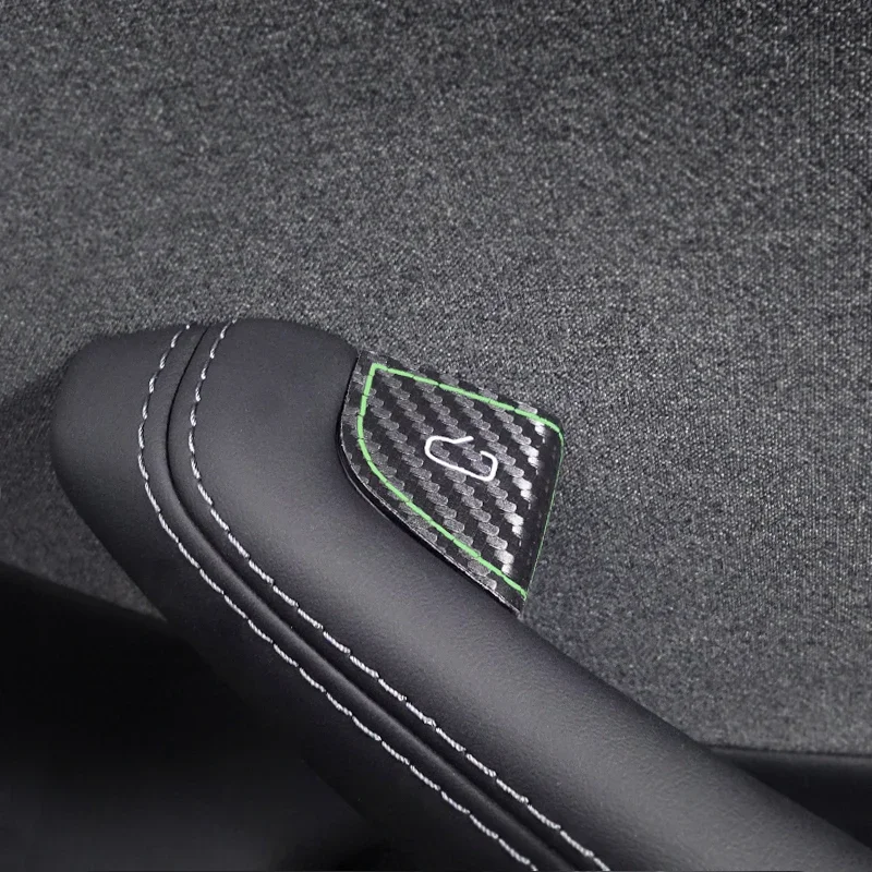 Suitable for Tesla Huan new version modelY/3 door switch button decorative sticker car interior accessories modification parts
Suitable for Tesla Huan new version modelY/3 door switch button decorative sticker car interior accessories modification parts