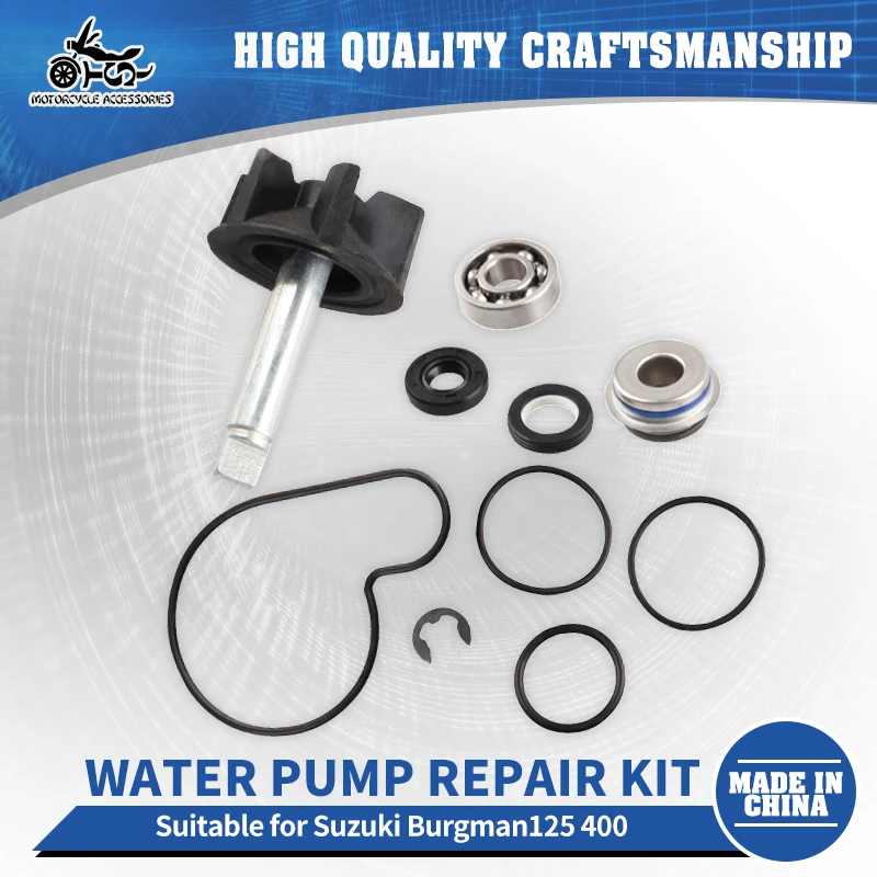 SJ Motorcycle Water Pump Repair Kit For Suzuki Burgman125 250 400 1998-2006 Epicuro125 150 1999-2001 Engine Parts Repair Kit
SJ Motorcycle Water Pump Repair Kit For Suzuki Burgman125 250 400 1998-2006 Epicuro125 150 1999-2001 Engine Parts Repair Kit