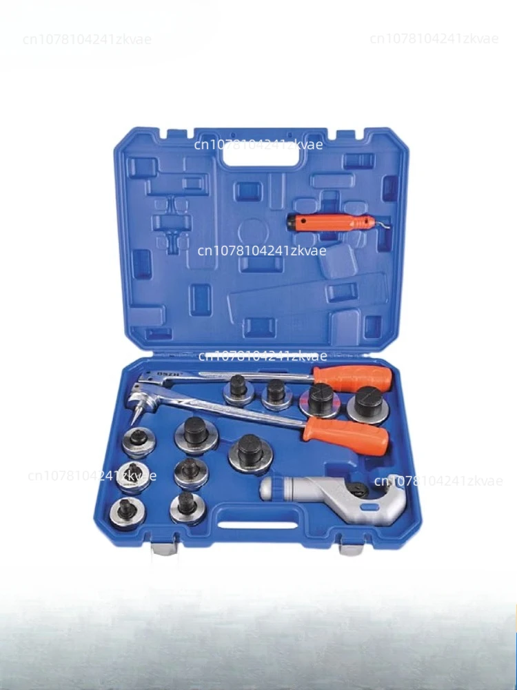 Lever Tube Expander Hand Tool Set 10-28mm for Copper and Aluminum Tubes with Plastic Case
Lever Tube Expander Hand Tool Set 10-28mm for Copper and Aluminum Tubes with Plastic Case