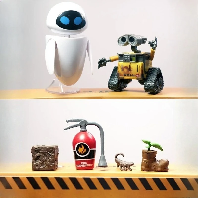 15cm Anime Robot Mobilization WALL.E Action Figure Mobile Doll WALL EVE Robot Combination Ornament Model Brithday Gifts
15cm Anime Robot Mobilization WALL.E Action Figure Mobile Doll WALL EVE Robot Combination Ornament Model Brithday Gifts