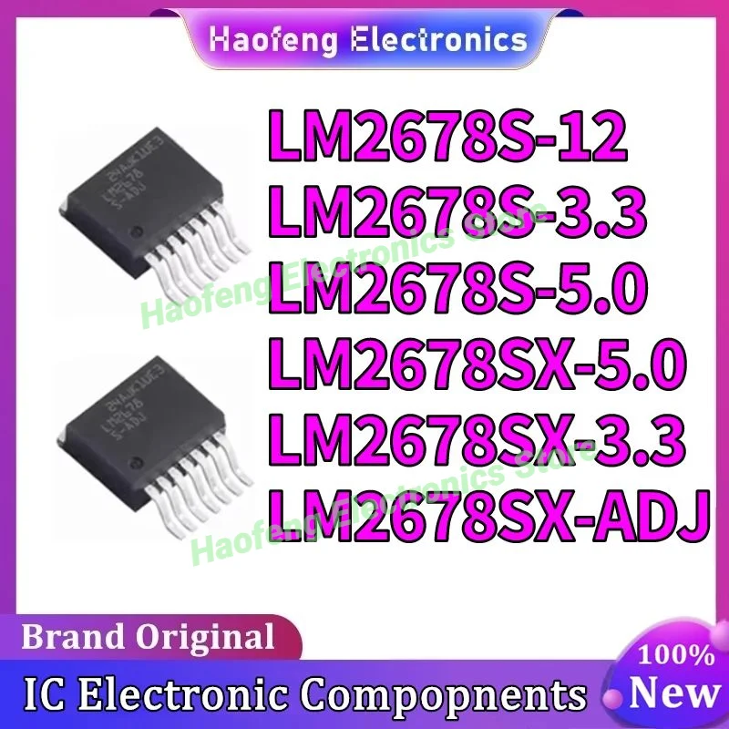 5 шт. LM2678S-12 LM2678SX-3,3 LM2678SX-5.0 LM2678SX-ADJ LM2678S-3,3 LM2678S-5.0 в наличии
5 шт. LM2678S-12 LM2678SX-3,3 LM2678SX-5.0 LM2678SX-ADJ LM2678S-3,3 LM2678S-5.0 в наличии