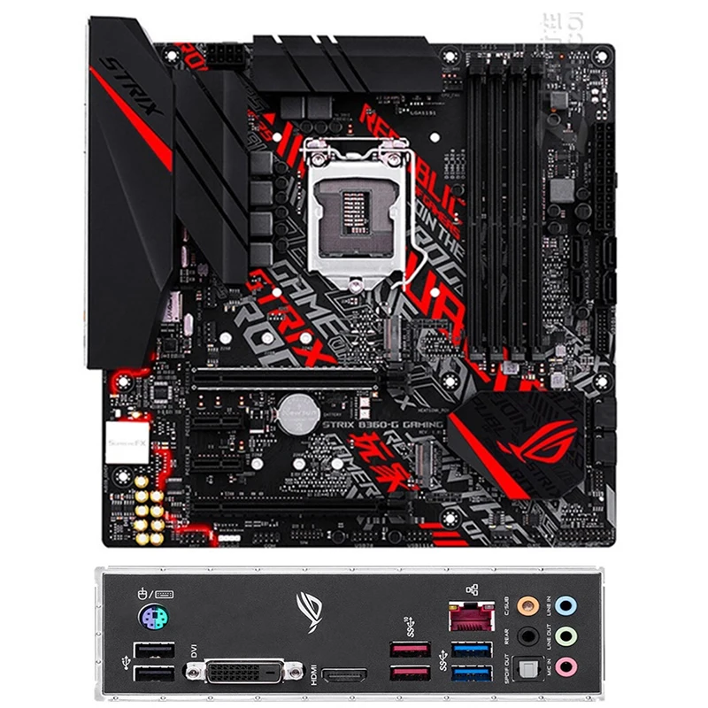 For ntel B360 ROG STRIX B360-G GAMING B360G motherboard Used original LGA 1151 DDR4 64GB USB3.0 SATA3 Desktop Mainboard
For ntel B360 ROG STRIX B360-G GAMING B360G motherboard Used original LGA 1151 DDR4 64GB USB3.0 SATA3 Desktop Mainboard