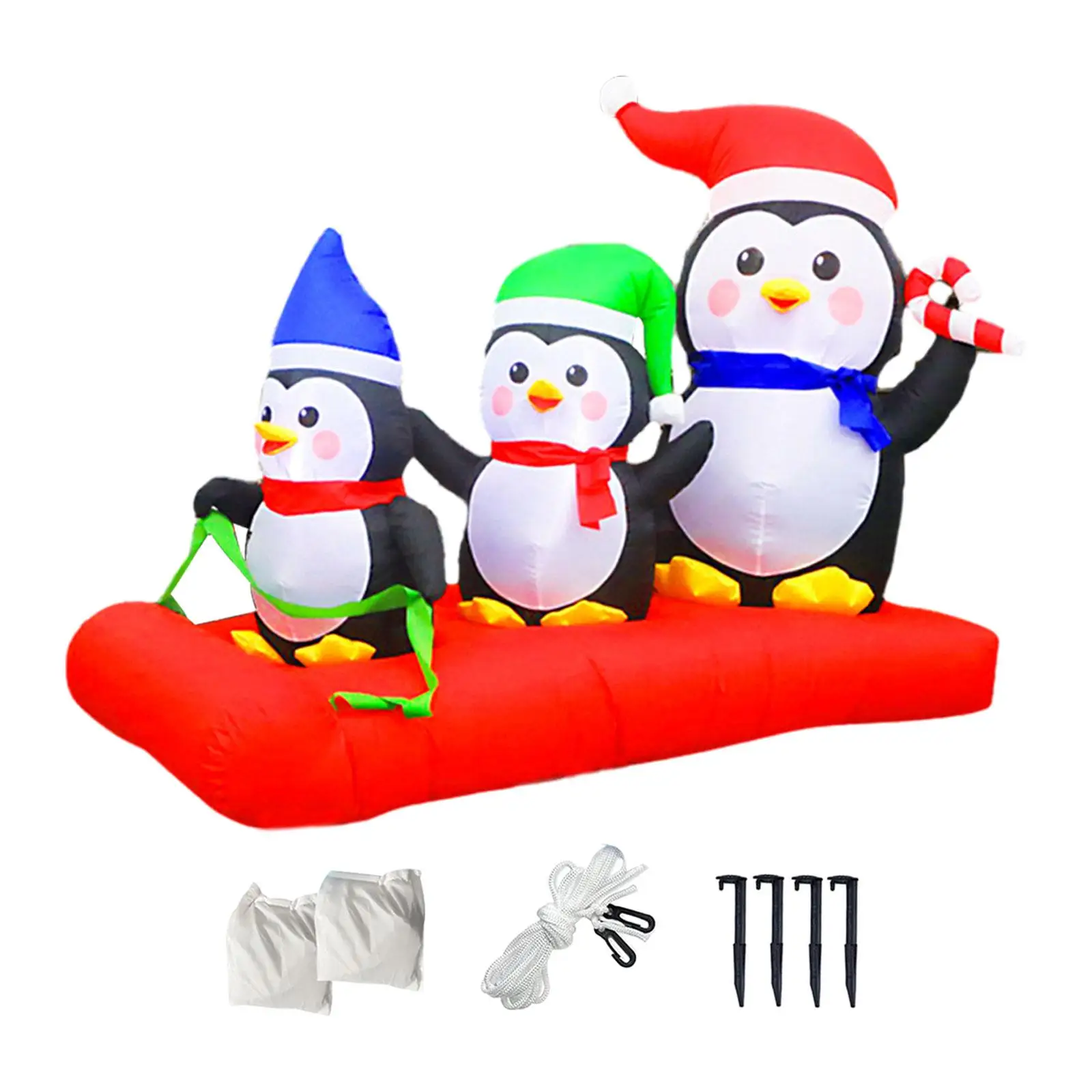Penguin Christmas Inflatable Decorations Outdoor Xmas Birthday Gift Light up Penguin for Yard Patio Indoor Fence Kids Women Men
Penguin Christmas Inflatable Decorations Outdoor Xmas Birthday Gift Light up Penguin for Yard Patio Indoor Fence Kids Women Men