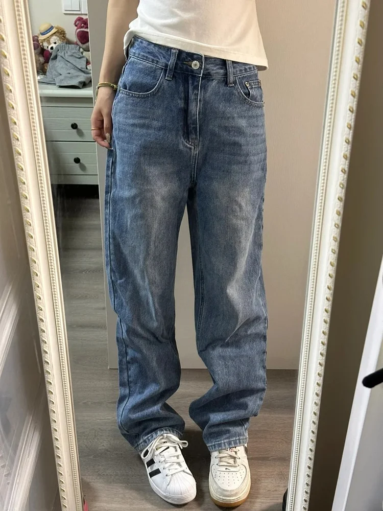 Retro Washed Blue Denim Jeans Men's Slim Straight Casual Long Trousers Cleanfit Design Sensation Casual Winter Jeans
Retro Washed Blue Denim Jeans Men's Slim Straight Casual Long Trousers Cleanfit Design Sensation Casual Winter Jeans