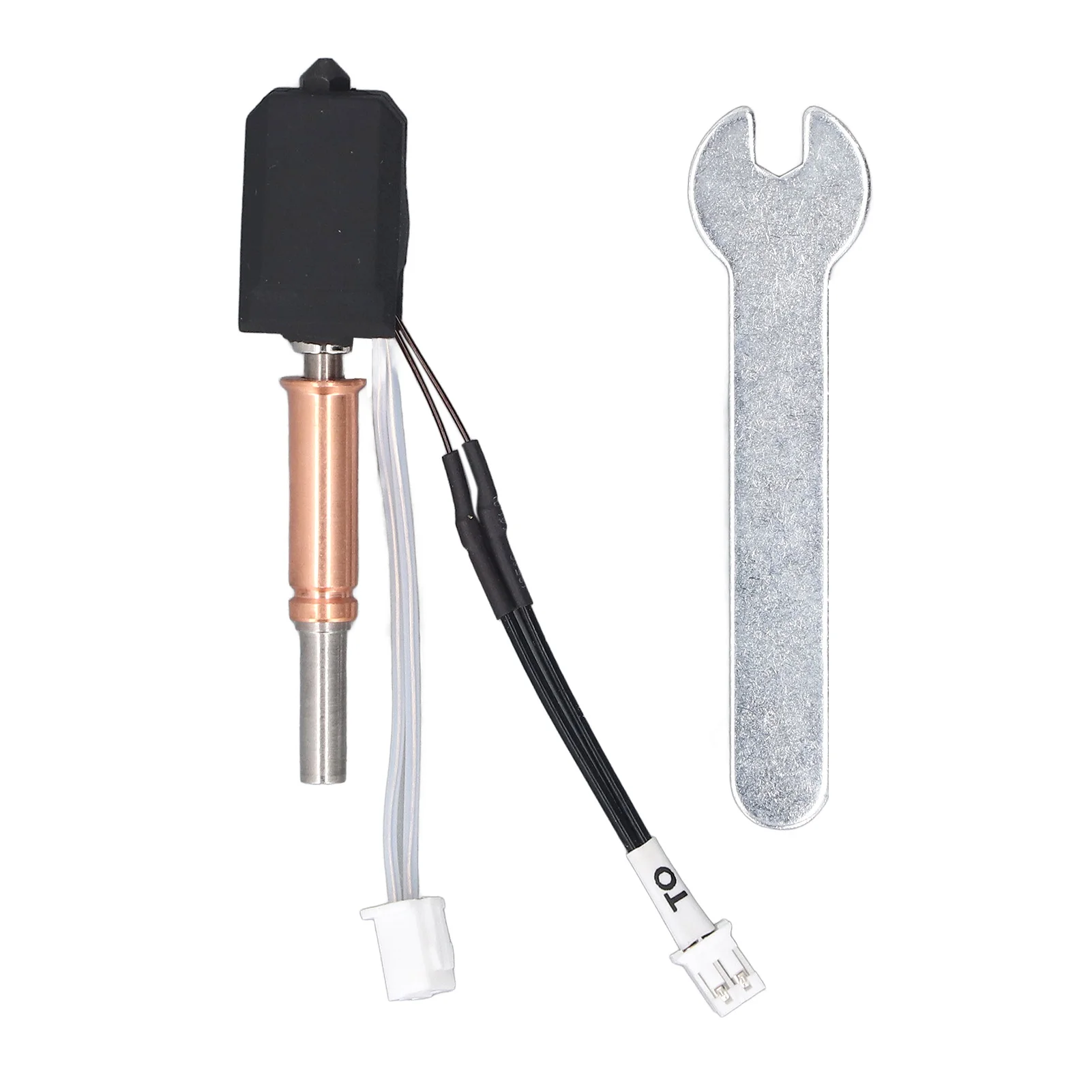 Upgrade Ceramic Hotend Kit 0.4mm Hardened Steel Nozzle Bimetallic Heatbreak Hot End Replacement for Kobra 3 Printer
Upgrade Ceramic Hotend Kit 0.4mm Hardened Steel Nozzle Bimetallic Heatbreak Hot End Replacement for Kobra 3 Printer