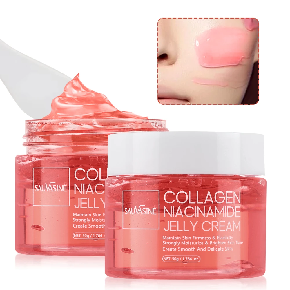 24h Glow & Lifted Collagen Jelly Cream Niacinamide And Hydrolyzed Collagen Strengthen The Skin Barrier And Moisturize The Skin
24h Glow & Lifted Collagen Jelly Cream Niacinamide And Hydrolyzed Collagen Strengthen The Skin Barrier And Moisturize The Skin