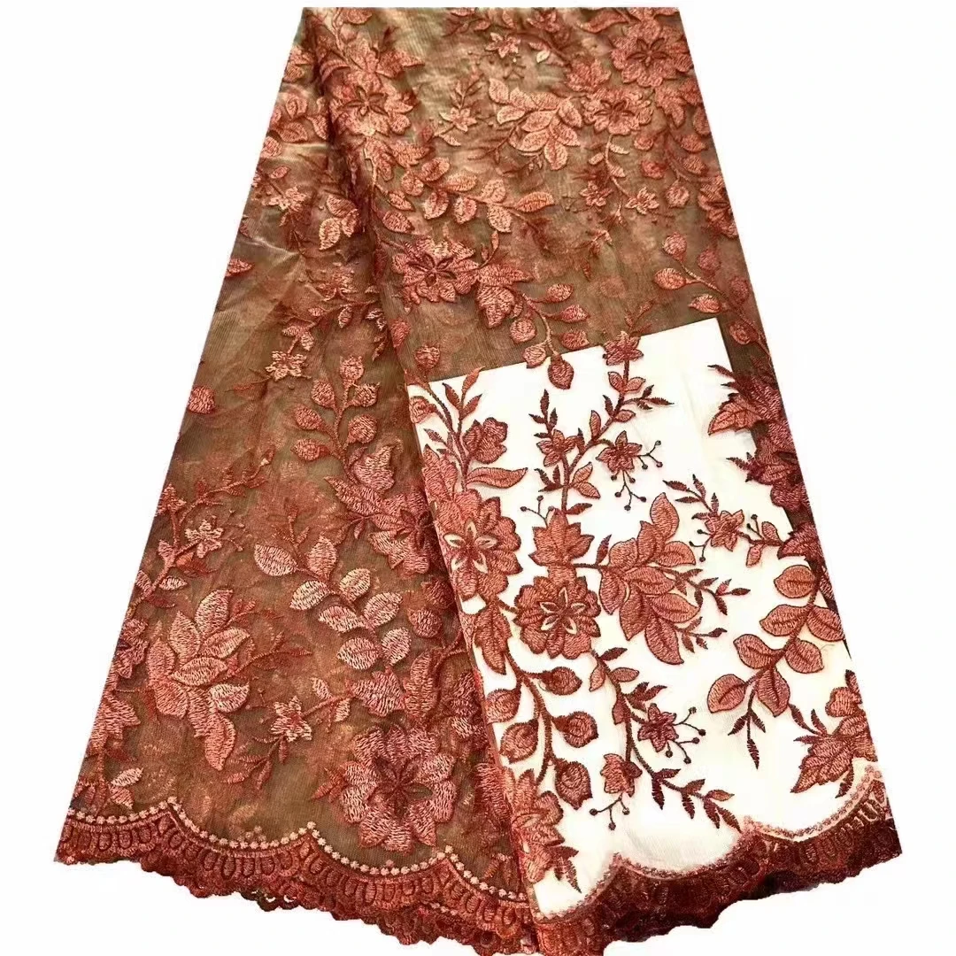 5 Yards 2023 High Quality African Embroidery Tulle Lace Fabric French Tulle Mesh Lace Fabric for Wedding CD
5 Yards 2023 High Quality African Embroidery Tulle Lace Fabric French Tulle Mesh Lace Fabric for Wedding CD