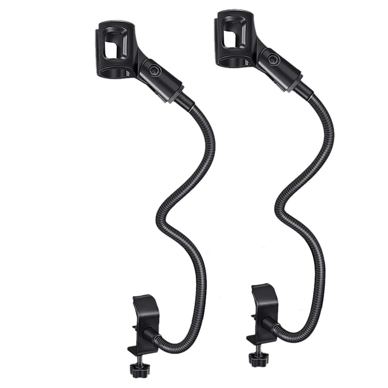 A73E-2 Pcs Microphone Adjustable Stand Flexible Gooseneck Desktop Stands Desk Clamp Recording Equipment for Meeting Lecture
A73E-2 Pcs Microphone Adjustable Stand Flexible Gooseneck Desktop Stands Desk Clamp Recording Equipment for Meeting Lecture