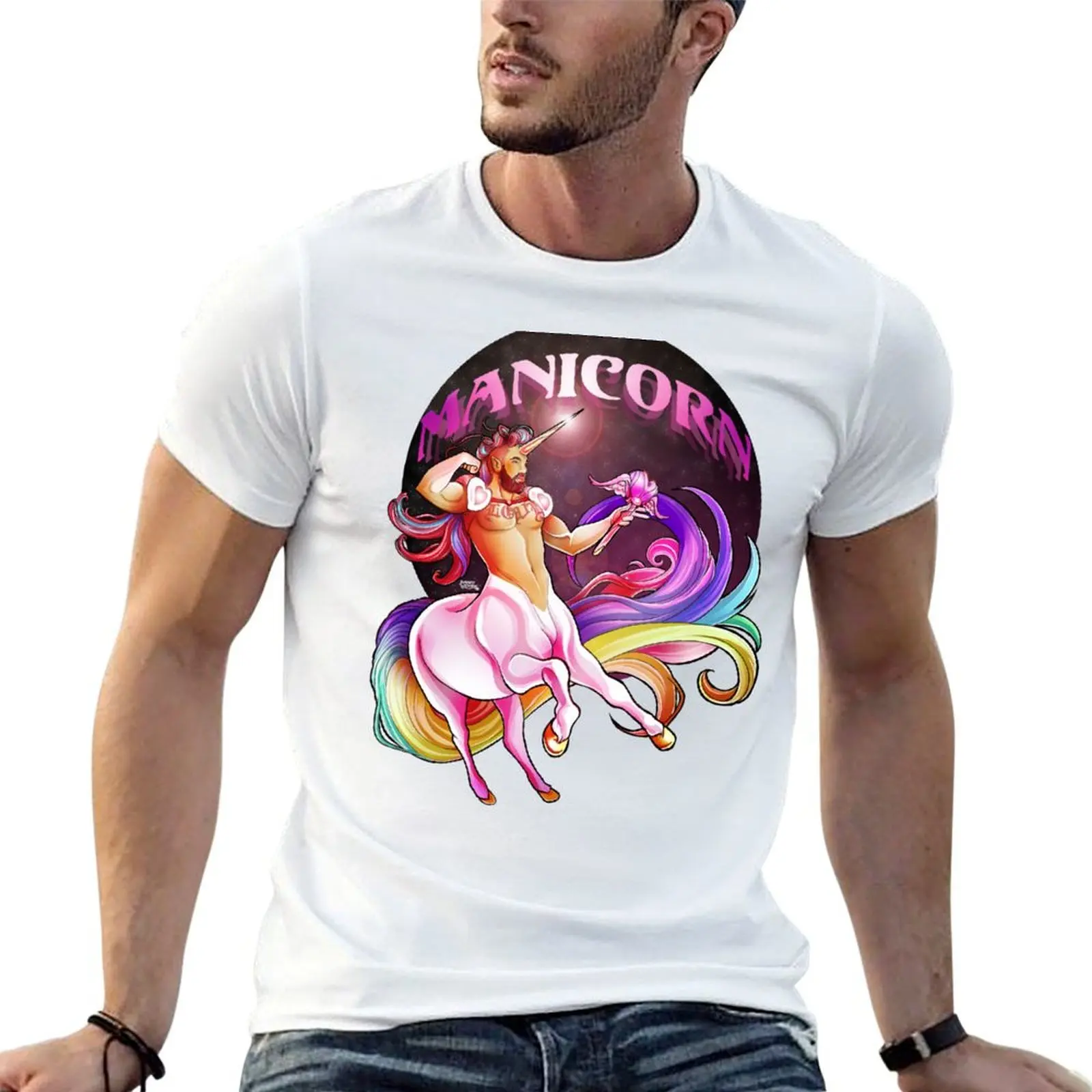 The Manicorn T-Shirt Luxury man Aesthetic clothing new edition summer clothes funny t shirts for men
The Manicorn T-Shirt Luxury man Aesthetic clothing new edition summer clothes funny t shirts for men