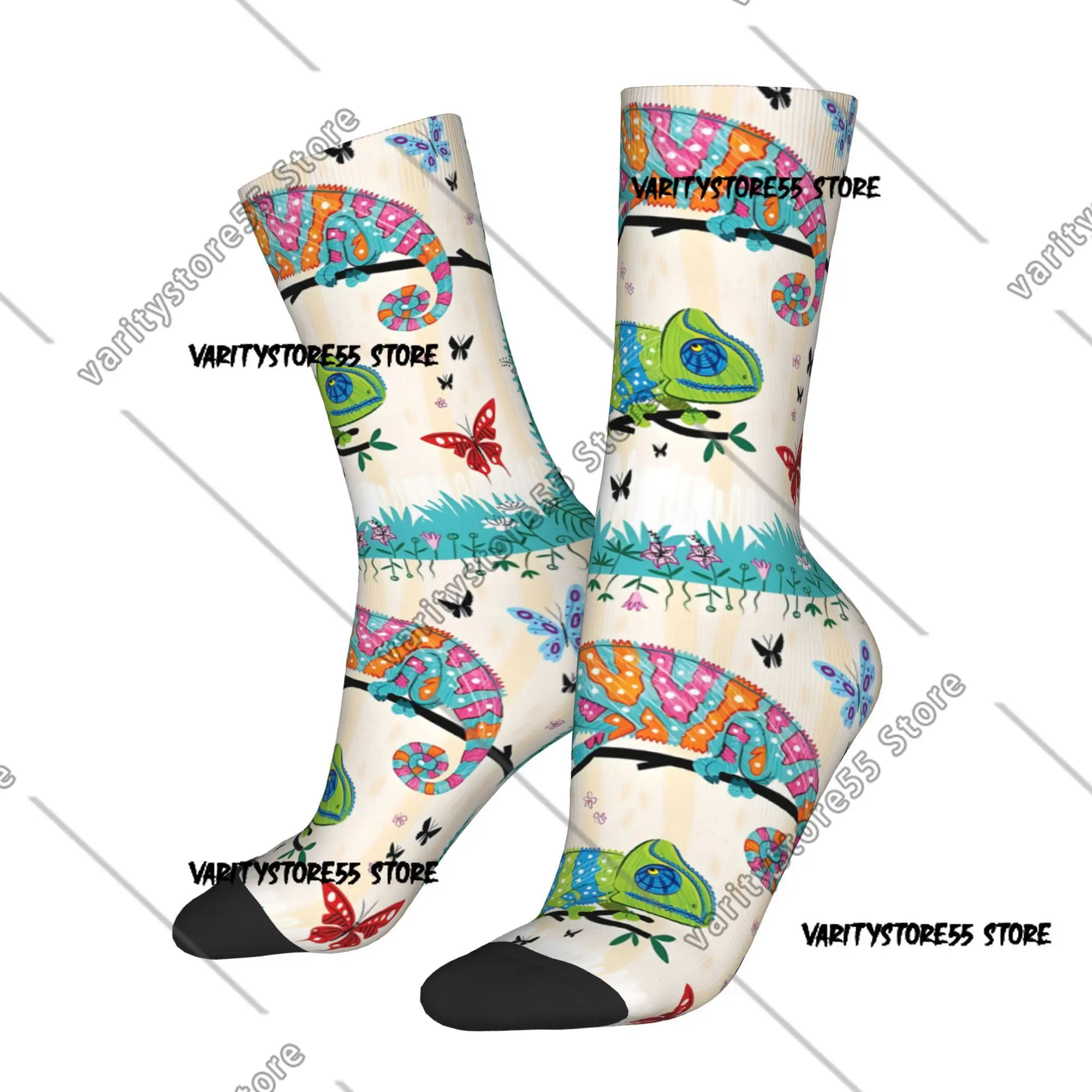 Красочные мужские носки с принтом хамелеона, новинка, хип-хоп, Harajuku, носки для экипажа, повседневный подарок
Красочные мужские носки с принтом хамелеона, новинка, хип-хоп, Harajuku, носки для экипажа, повседневный подарок