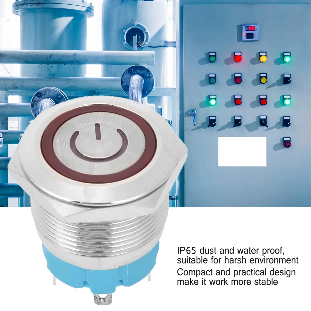 Комплект из 2 кнопочных переключателей с плоской головкой, самовозвратные, IP65, 220В переменного тока, 22 мм, 4-контактные, с подсветкой
Комплект из 2 кнопочных переключателей с плоской головкой, самовозвратные, IP65, 220В переменного тока, 22 мм, 4-контактные, с подсветкой