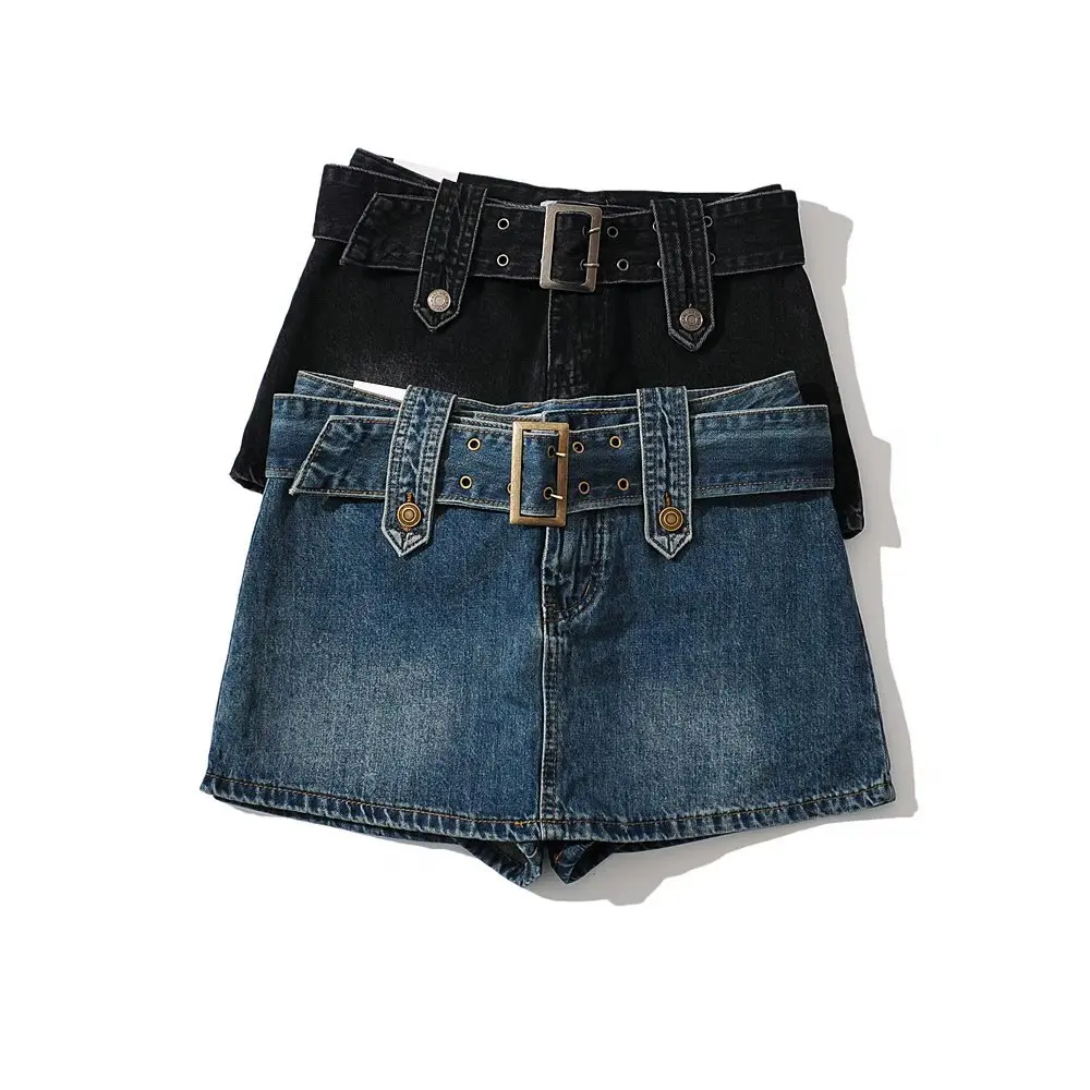 New Hot Girls Belt Denim Short Skirt Women's Summer New Ins Sexy Low Waist Slim Wrapped Hip Short Half-length Skirt
New Hot Girls Belt Denim Short Skirt Women's Summer New Ins Sexy Low Waist Slim Wrapped Hip Short Half-length Skirt