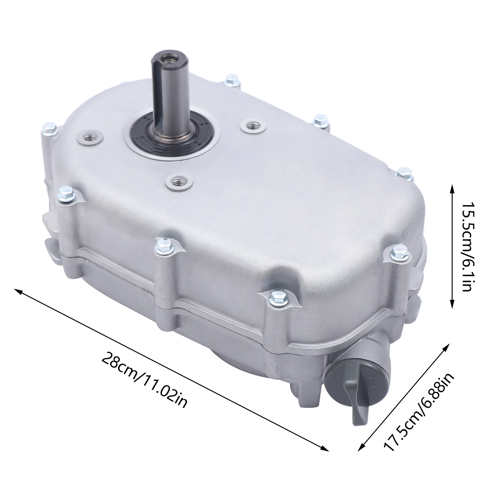 NEW Reduction Gearbox Fits HONDA GX270 With Internal Clutch 13 HP Aluminum + Iron Built-in Clutch 1/2 Speed Reduction Silver
NEW Reduction Gearbox Fits HONDA GX270 With Internal Clutch 13 HP Aluminum + Iron Built-in Clutch 1/2 Speed Reduction Silver