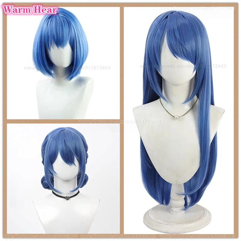 3 Styles Kiritani Haruka Synthetic Hair Anime Blue 35cm/90cm Cosplay Wigs Heat Resistant Hair Halloween Party Wigs + A Wig Cap
3 Styles Kiritani Haruka Synthetic Hair Anime Blue 35cm/90cm Cosplay Wigs Heat Resistant Hair Halloween Party Wigs + A Wig Cap