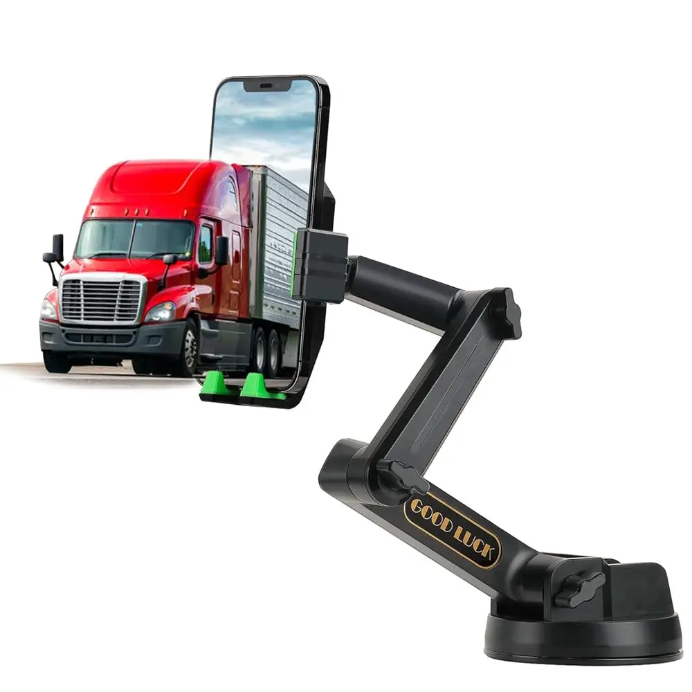 Phone Mount for Truck, Truck Phone Holder Mount Heavy Duty, Dashboard Windshield Phone Holder for Semi Truck, Suction Cup Pho
Phone Mount for Truck, Truck Phone Holder Mount Heavy Duty, Dashboard Windshield Phone Holder for Semi Truck, Suction Cup Pho