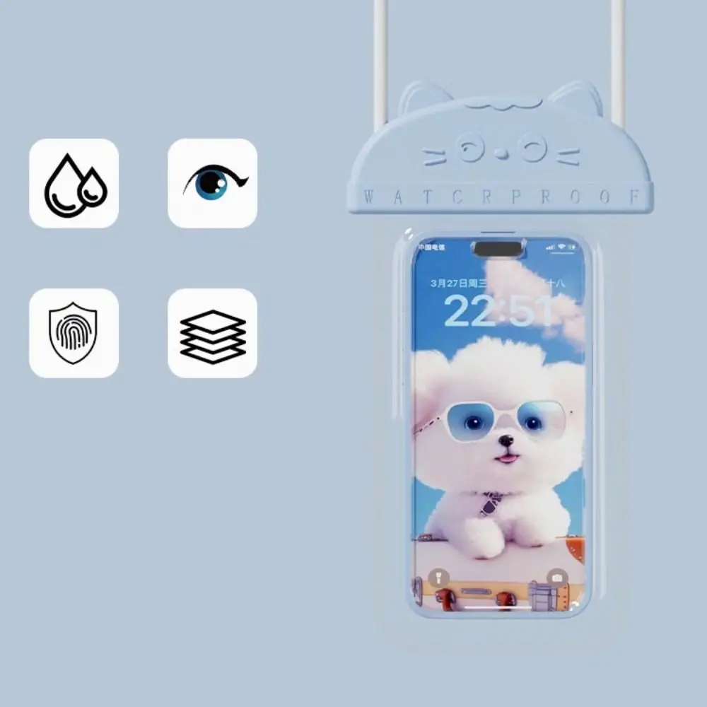 IPX8 Floating Airbag Phone Bags Transparent PVC Swimming storage bag Shockproof Touchscreen Waterproof Phone Cover Swimming
IPX8 Floating Airbag Phone Bags Transparent PVC Swimming storage bag Shockproof Touchscreen Waterproof Phone Cover Swimming