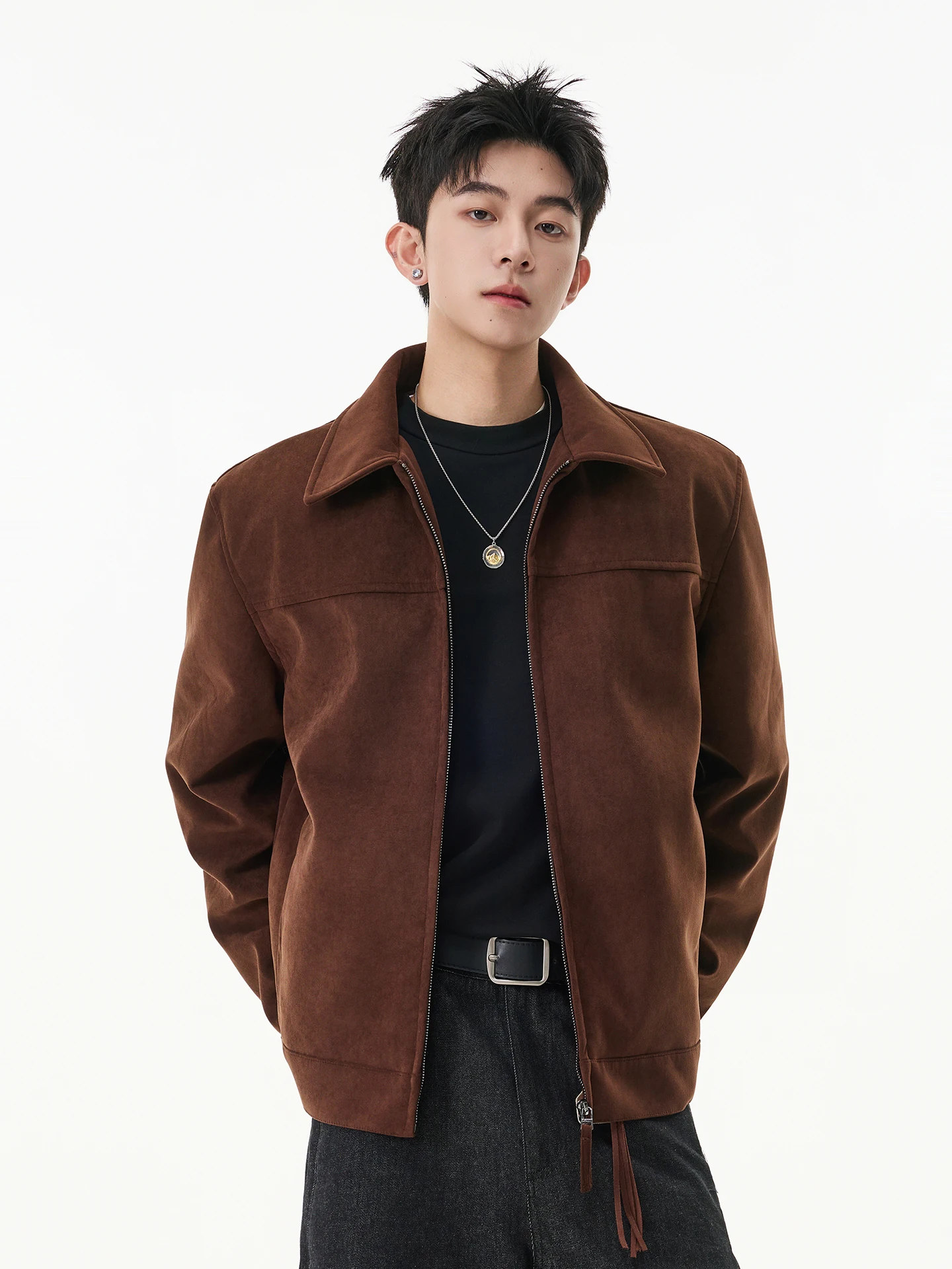 American Retro Suede Jacket Loose Casual Unisex Pure Color Outerwear Youth Popular Style Polyester Fiber Long Sleeve Zipper C...
American Retro Suede Jacket Loose Casual Unisex Pure Color Outerwear Youth Popular Style Polyester Fiber Long Sleeve Zipper C...