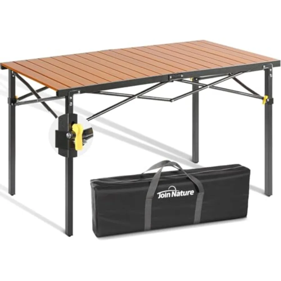 Large Camping Table for 2-6 People Heavy Duty Aluminum Foldable Table with Roll-Up Top Carry Bag 220lbs Capacity, Portable for
Large Camping Table for 2-6 People Heavy Duty Aluminum Foldable Table with Roll-Up Top Carry Bag 220lbs Capacity, Portable for