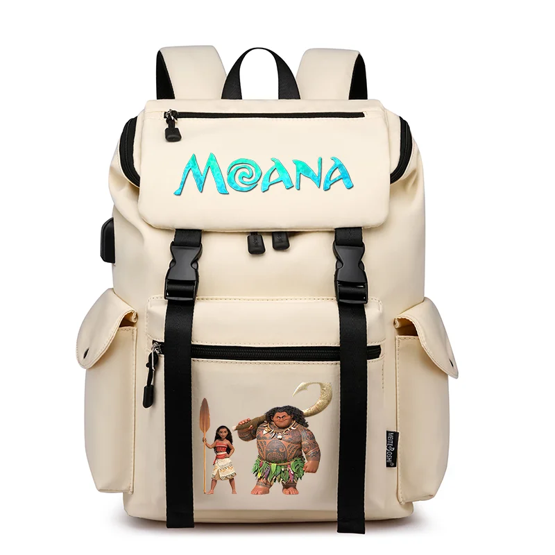 Школьный рюкзак Disney Moana для мужчин и женщин, Большая водонепроницаемая дорожная сумка для ноутбука, многофункциональный ранец с USB-зарядкой
Школьный рюкзак Disney Moana для мужчин и женщин, Большая водонепроницаемая дорожная сумка для ноутбука, многофункциональный ранец с USB-зарядкой