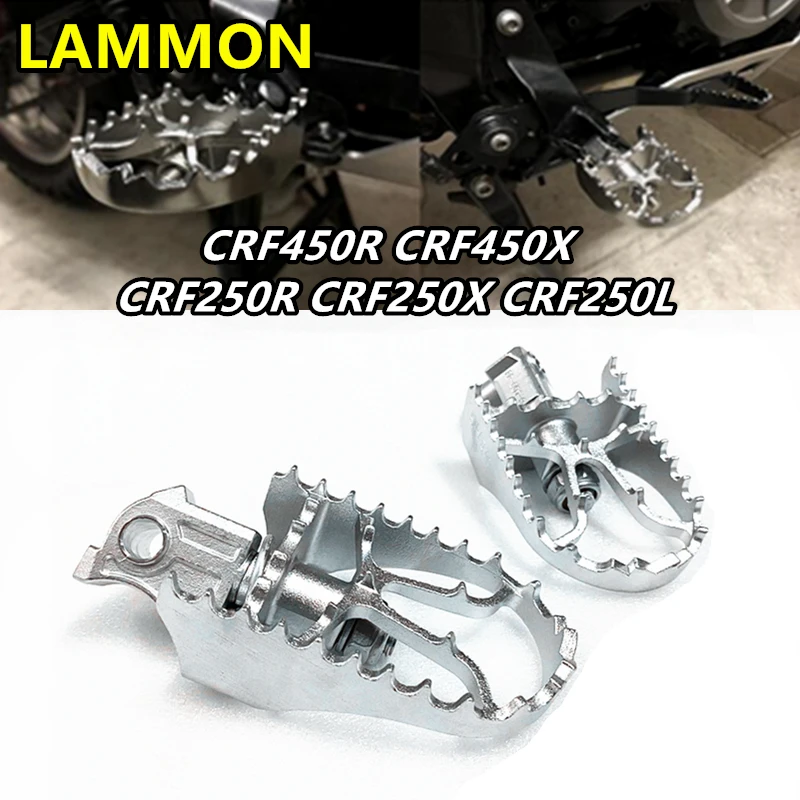 Motorcycle Accessories Front Footpegs Foot Rest Peg For HONDA CRF450R CRF450X CRF250R CRF250X CRF250L
Motorcycle Accessories Front Footpegs Foot Rest Peg For HONDA CRF450R CRF450X CRF250R CRF250X CRF250L