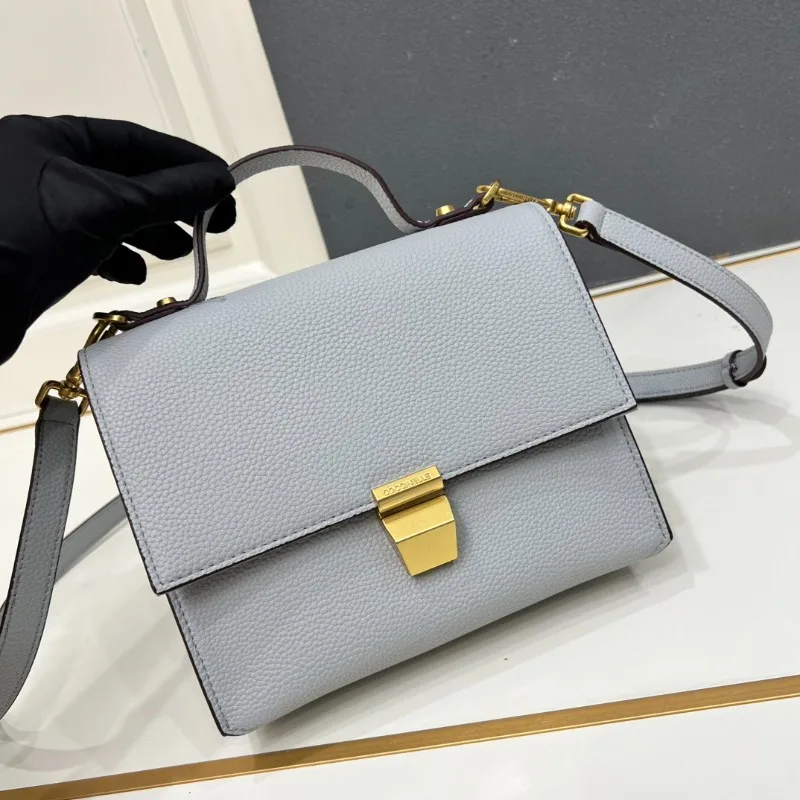 Vintage Niche Flap Square Bag, Genuine Grain Cowhide Leather Women Crossbody Shoulder Handbag Minimalist Versatile Casual Purse
Vintage Niche Flap Square Bag, Genuine Grain Cowhide Leather Women Crossbody Shoulder Handbag Minimalist Versatile Casual Purse